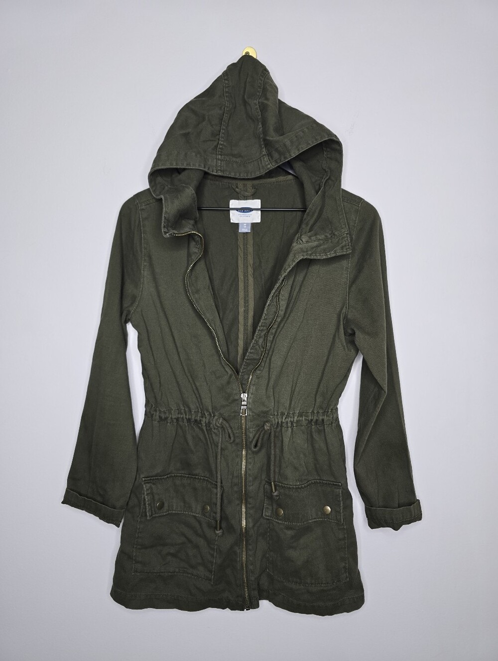 Old Navy Olive Green Hooded Utility Parka Size XS